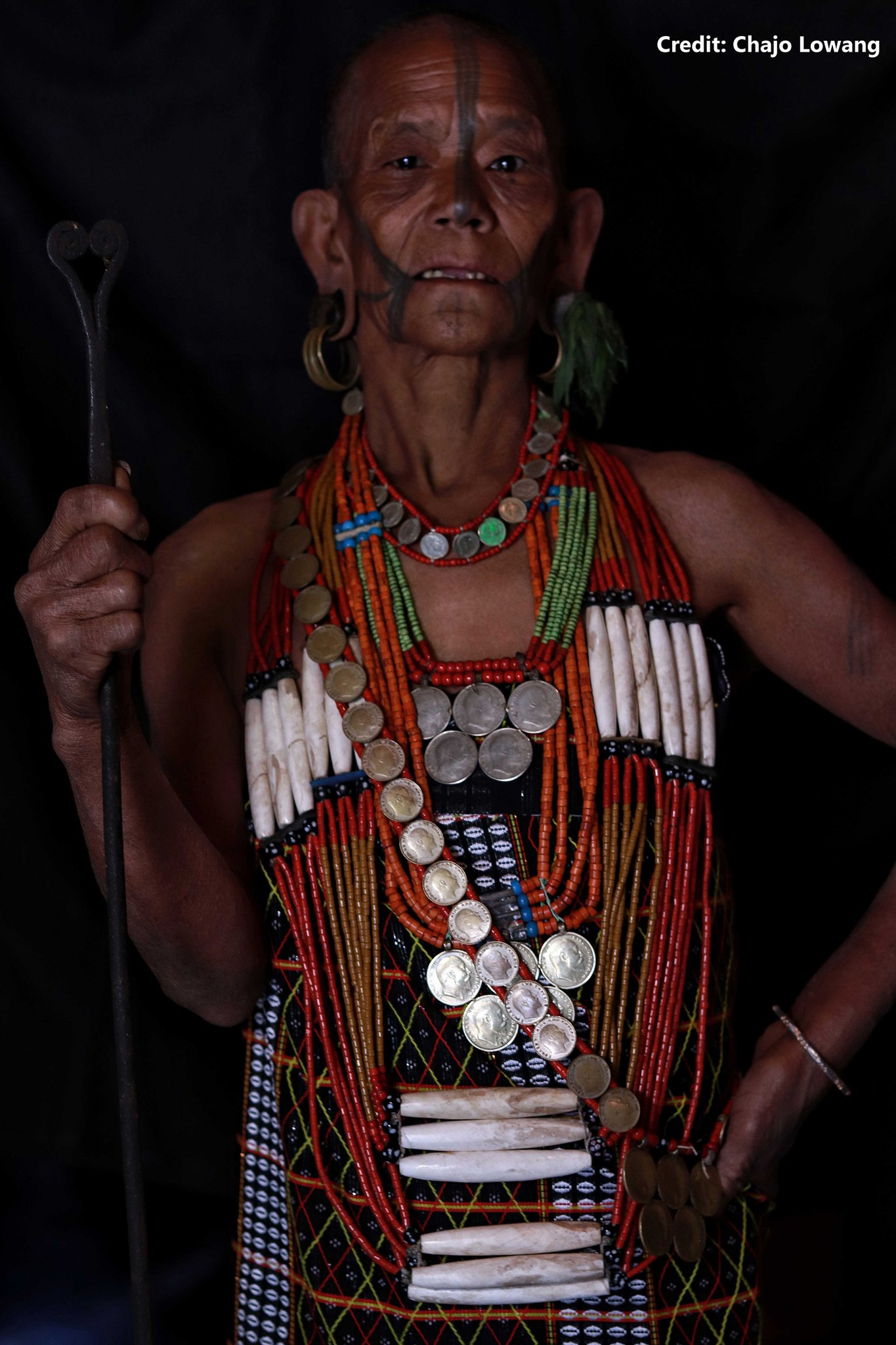 Community gathering and traditional celebration in Tirap