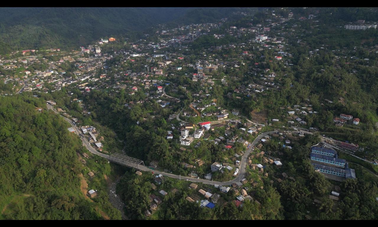 Patkai slopes and clouds