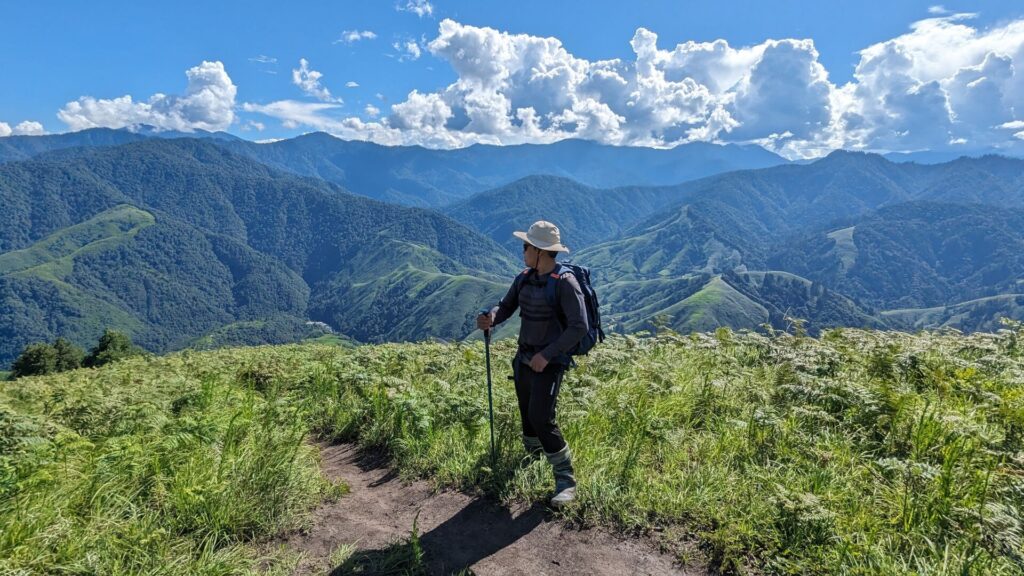Mountain adventure trail